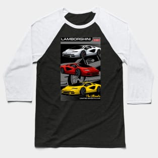 Countach LPI 800-4 Car Baseball T-Shirt